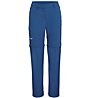 Salewa *Isea Dry - pantaloni zip-off - donna, Light Blue