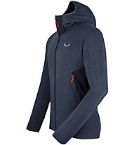 Salewa Lavaredo Hemp Hooded - Fleecejacke - Herren, Dark Blue/Black/Red/White