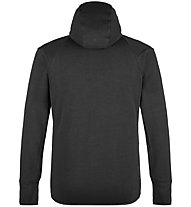 Salewa Lavaredo Hemp Hooded - Fleecejacke - Herren, Black/Dark Blue/Orange/White