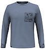 Salewa Lavaredo Hemp M - Sweatshirt - Herren, Blue/Black