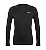 Salewa Lavaredo Hemp M L/S – Langarm T-Shirt – Herren, Black