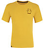 Salewa Lavaredo Hemp Print M - T-shirt - uomo, Yellow/Brown