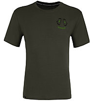Salewa Lavaredo Hemp Print M- T-Shirt - Herren, Dark Green