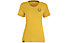 Salewa Lavaredo Hemp Print W- T-Shirt - Damen, Yellow