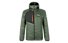 Salewa M Catinaccio Tirol Wool - giacca trekking con cappuccio - uomo, Dark Green