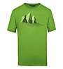 Salewa M Lines Graphic 1 S/S - T-shirt - uomo, Green