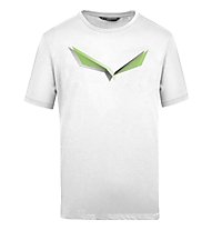 Salewa M Lines Graphic 1 S/S - T-shirt - Herren, White