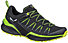Salewa MS Dropline - scarpe trail running - uomo, Black/Green