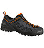 Salewa Ms Wildfire Edge GTX - scarpe da avvicinamento - uomo, Black/Dark Grey/Orange