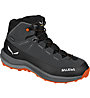 Salewa Mtn Trainer 2 Mid Ptx Book - scarpe trekking - bambino, Dark Grey/Orange