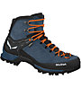 Salewa Mtn Trainer Mid GTX - scarpe da trekking - uomo, Blue/Black/Orange