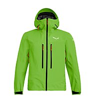 Salewa Ortles 3 GTX Pro - giacca in GORE-TEX - uomo, Green/Black/Orange
