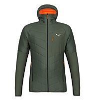 Salewa Ortles Hybrid - giacca ibrida - uomo, Green/Orange/Black