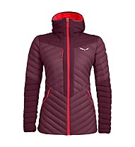 Salewa Ortles Light 2 Down Hooded - giacca in piuma - donna, Purple/Red