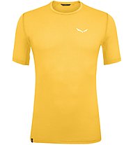 Salewa Pedroc 3 Dry M S/S Tee - T-Shirt Bergsport - Herren, Yellow/White