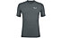 Salewa Pedroc 3 Dry M S/S Tee - T-Shirt Bergsport - Herren, Dark Grey/White