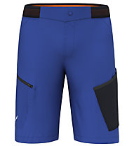 Salewa Pedroc 3 Dst M Cargo - pantaloni corti trekking - uomo, Light Blue/Black
