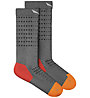 Salewa Pedroc Am M Crew - calzini lunghi - uomo, Grey/Red/Orange