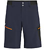 Salewa Pedroc Cargo 2 DST - pantaloni corti trekking - uomo, Dark Blue/Orange