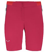 Salewa Pedroc Cargo 3 DST - pantaloni corti trekking - donna, Pink