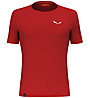 Salewa Pedroc Dry M Hybrid - T-shirt - uomo, Red