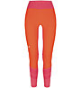 Salewa Pedroc Dry Resp W Hybrid - pantaloni alpinismo - donna, Orange/Pink