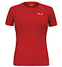 Salewa Pedroc Dry W Hybrid - T-Shirt - Damen, Red