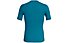 Salewa Pedroc Print Dry - T-shirt trekking - uomo, Blue/Green