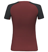 Salewa Pedroc Ptc Delta W - T-Shirt - Damen, Dark Red/Black
