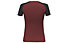 Salewa Pedroc Ptc Delta W - T-shirt - donna, Dark Red/Black