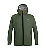 Salewa Puez (Aqua 3) Powertex - Hardshelljacke mit Kapuze - Herren, Green/Black