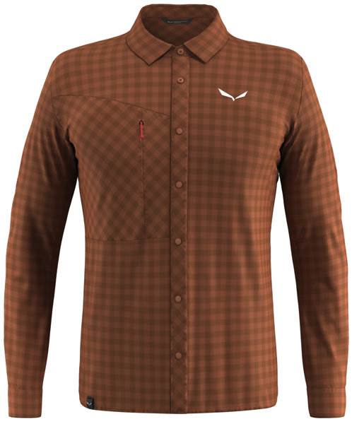 Salewa Puez Dry M L/S - Langarm Hemd - Herren, Gr. 48