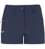 Salewa Puez DST W Cargo - pantaloni corti trekking - donna, Dark Blue