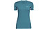 Salewa Puez Graphic 2 Dry - T-shirt trekking - donna, Light Blue