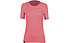 Salewa Puez Graphic 2 Dry - T-shirt trekking - donna, Pink/Red/White