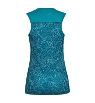 Salewa Puez Graphik Dry - top trekking - donna, Blue