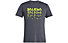 Salewa Puez Hybrid 2 Dry - T-shirt trekking - uomo, Blue/Yellow