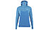Salewa Puez Hybrid - Fleecejacke mit Kapuze Trekking - Damen, Light Blue/Blue