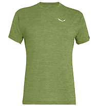 Salewa Puez Melange Dry - T-shirt trekking - uomo, Light Green/White