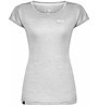 Salewa Puez Melange Dry - T-shirt trekking - donna, Light Grey/White