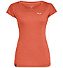 Salewa Puez Melange Dry - T-Shirt Kurzarm - Damen, Orange/White
