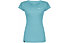 Salewa Puez Melange Dry - T-Shirt Kurzarm - Damen, Azure/White