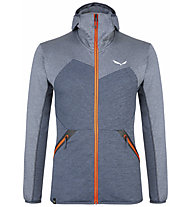 Salewa Puez Melange - Fleecejacke Trekking - Herren, Dark Blue/Orange