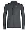 Salewa Puez Minicheck2 Dry M L/S - camicia a maniche lunghe trekking - uomo, Dark Grey/Black/White