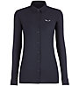 Salewa Puez Minicheck2 Dry - camicia a maniche lunghe - donna, Dark Blue