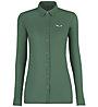 Salewa Puez Minicheck2 Dry - camicia a maniche lunghe - donna, Green