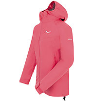 Salewa Puez PTX 2L W - giacca hardshell - donna, Pink/White