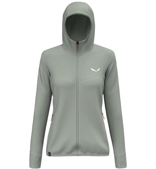 Salewa Puez Waffle Hybrid Pl Hd W - felpa in pile - donna