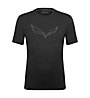 Salewa Pure Eagle Frame Dry M - T-shirt- uomo , Black