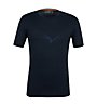 Salewa Pure Eagle Sketch Am M - T-shirt - uomo, Dark Blue